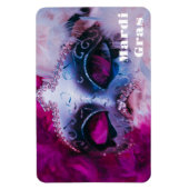 Flexible Mardi Gras Magnet (Vertical)
