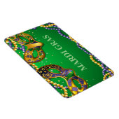 Flexible Mardi Gras Magnet (Côté Droit)