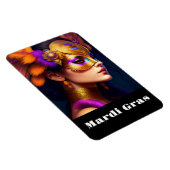 Flexible Mardi Gras Magnet (Côté Droit)
