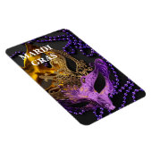 Flexible Mardi Gras Magnet (Côté Droit)