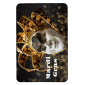 Flexible Mardi Gras Magnet (Vertical)