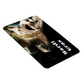 Flexible Mardi Gras Magnet (Côté Droit)