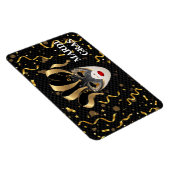 Flexible Mardi Gras Magnet (Côté Droit)