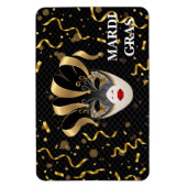 Flexible Mardi Gras Magnet (Vertical)