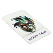 Flexible Mardi Gras Magnet (Côté Droit)