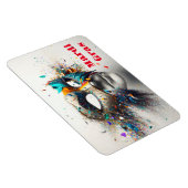 Flexible Mardi Gras Magnet (Côté Droit)