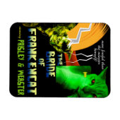 Flexible Mariée de Frankencat Magnet (Horizontal)