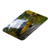 Flexible Maroon Bells Aspen Colorado Fridge Magnet (Côté Gauche)