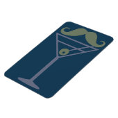 Flexible Martini Moustache magnet (Côté Gauche)