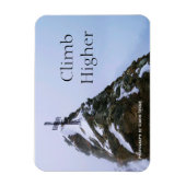Flexible Matterhorn Summit Cross Magnet (Vertical)