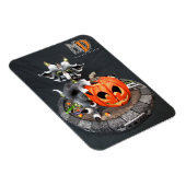 Flexible MD Halloween Dragon 3" x 4" Magnet photo (Côté Droit)