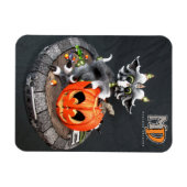 Flexible MD Halloween Dragon 3" x 4" Magnet photo (Horizontal)
