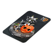 Flexible MD Halloween Dragon 3" x 4" Magnet photo (Côté Gauche)