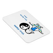 Flexible Méditation Karma Fridge Magnet (Côté Droit)