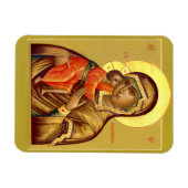 Flexible Mère de Dieu Feodorovskaya—Icon Magnet (Horizontal)