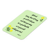 Flexible Messages pour l'aimable 3 Jean 1:2 Magnet photo (Côté Gauche)