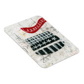 Flexible Messy Sunday Refrigerator Magnet (Côté Droit)