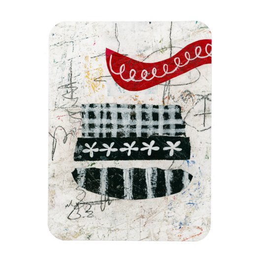 Flexible Messy Sunday Refrigerator Magnet (Vertical)