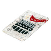 Flexible Messy Sunday Refrigerator Magnet (Côté Gauche)