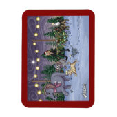 Flexible Metalphant Family Tree Magnet (Vertical)