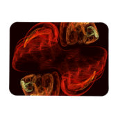 Flexible Métamorphose Abstrait Art Premium Magnet (Horizontal)