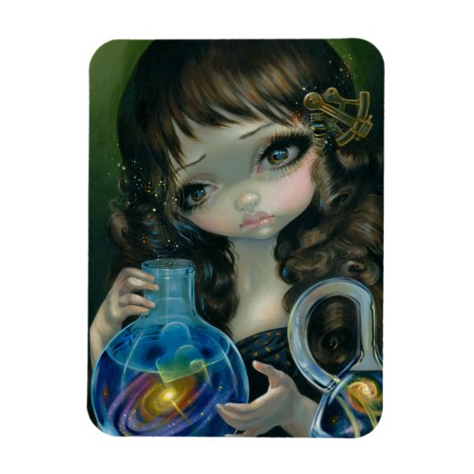 Flexible "Microcosme : Galaxie" Flex Magnet (Vertical)