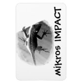 FLEXIBLE MIKROS IMPACT SHADOW LIZARD FLEX MAGNET (Vertical)
