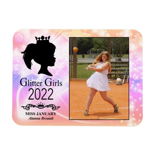 Flexible Miss Janvier 2022 Magnet (Horizontal)