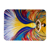 Flexible Mois de l'histoire des femmes, Élégant Magnet femm (Horizontal)