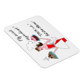 Flexible "Mon ingrédient secret est DIVAtude !" Magnet (Côté Droit)