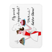 Flexible "Mon ingrédient secret est DIVAtude !" Magnet (Vertical)