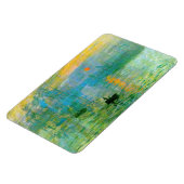 Flexible Monet Impressionnisme Sunrise Magnet (Côté Gauche)