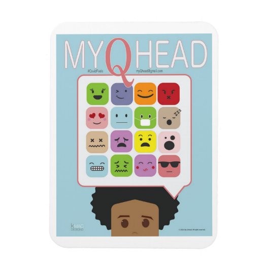 Flexible MonQHead Magnet (Vertical)