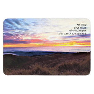 Flexible Mt. Pulag, Le terrain de jeu des dieux Ref Magnet