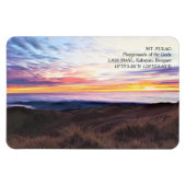 Flexible Mt. Pulag, Le terrain de jeu des dieux Ref Magnet (Horizontal)