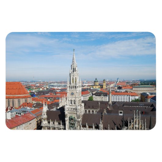 Flexible Munich, Allemagne Flexi Magnet (Horizontal)