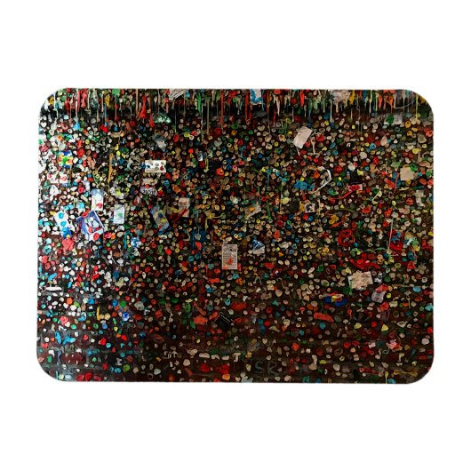 Flexible Mur de gomme de Seattle Magnet #4 (Horizontal)