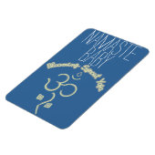 Flexible Namaste Baby Car Magnet (Côté Gauche)