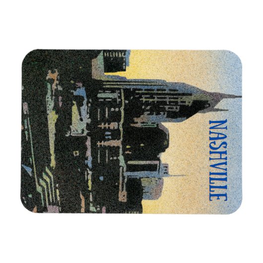 Flexible Nashville Magnet (Horizontal)