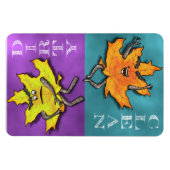 Flexible Nature Pal Maple Lave-vaisselle Magnet | Propre et (Horizontal)