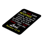 Flexible Ne prenez pas REVENGE dit le Lord Flexi Magnet (Côté Gauche)