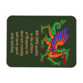 Flexible Ne vous mêlez pas des affaires de Dragons Magnet (Horizontal)