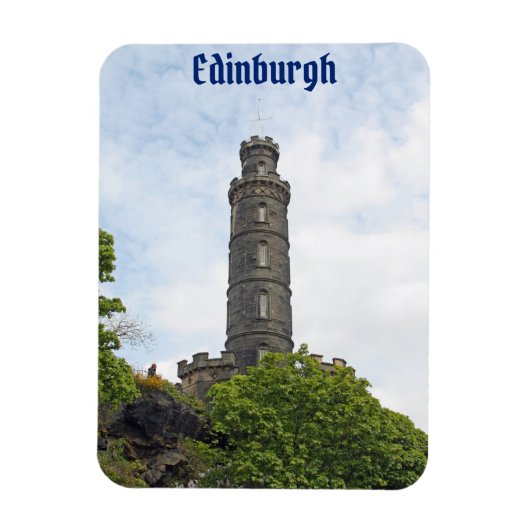 Flexible Nelson Monument, Édimbourg Magnet (Vertical)