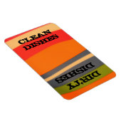 Flexible Nettoyage/Plats multicolores Magnet (Côté Droit)