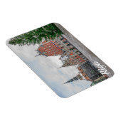 Flexible Noël à Riga Lettonie Magnet (Côté Droit)