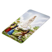 Flexible Notre Dame de Fatima Magnet (Côté Gauche)