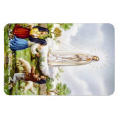Flexible Notre Dame de Fatima Magnet (Horizontal)