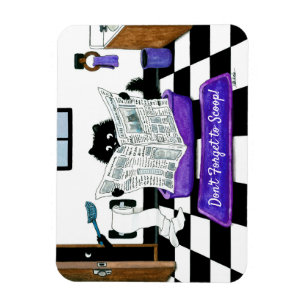 Flexible N'oubliez pas de coller Cat Magnet par Bihrle