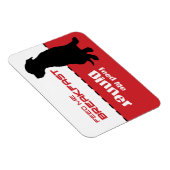 Flexible Nourriture de chien Me Magnet Dog a faim (Côté Droit)