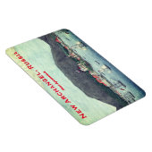 Flexible Nouveau Archange, Russie (Sitka) Peinture Magnet (Côté Droit)